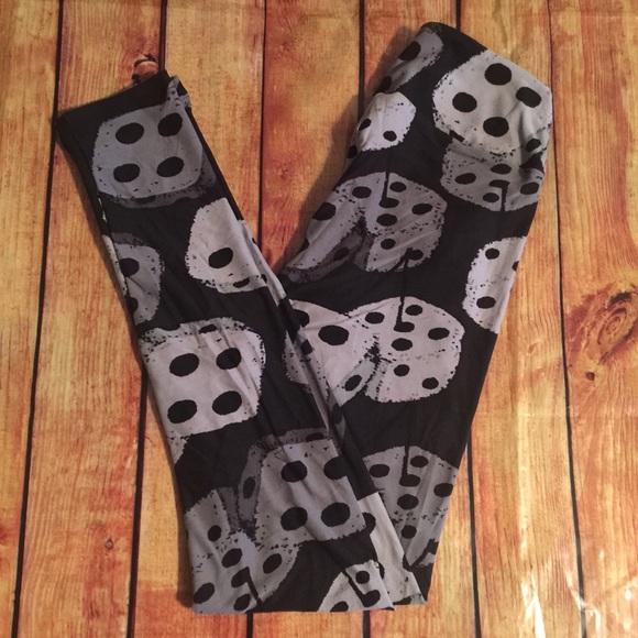 🆕Rare 🖤LULAROE🖤 Dice 🎲 Leggings, OS - Picture 4 of 6